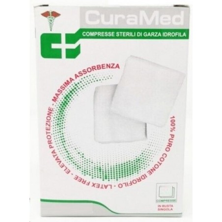 Cura Farma Garza Compressa Cura 10x20cm 4 Pezzi