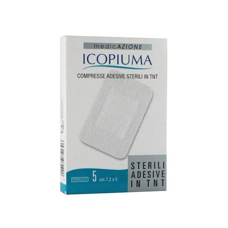 Desa Pharma Compressa Adesiva Tessuto Non Tessuto 7,5 X 5 Cm 5 Pezzi