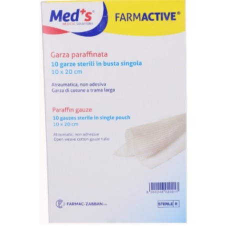 Farmac-zabban Garza Farmactive Paraffinata 10x20cm