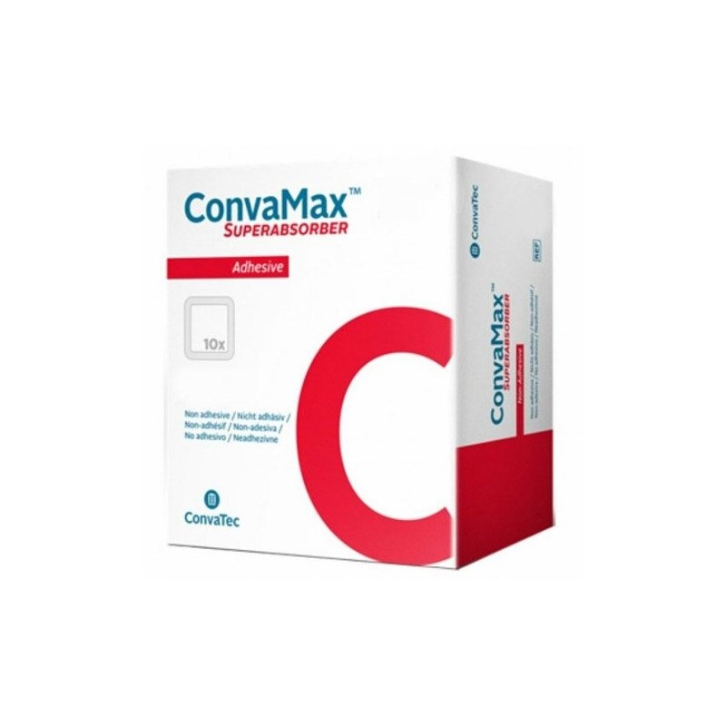 Convatec Italia Medicazione Avanzata Convamax Superabsorber Adhesive 20 X 20 Cm 10 Pezzi