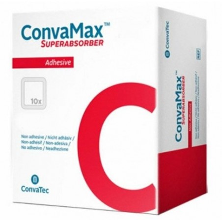 Convatec Italia Medicazione Avanzata Convamax Superabsorber Adhesive 20 X 20 Cm 10 Pezzi