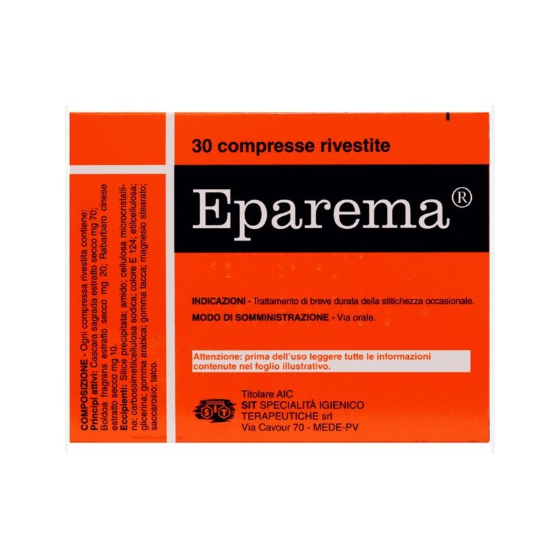 Eparema 30 Compresse Rivestite stitichezza