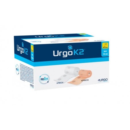 Urgo Medical Italia Bendaggio Urgok2 Latex Free Kit Bendaggio T2 Caviglia 25-32 2 Pezzi 10 Cm