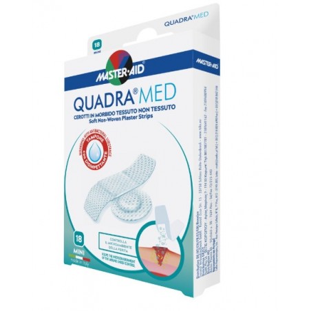 Pietrasanta Pharma Cerotto Master-aid Quadra Dermoattivo Mini 18 Pezzi