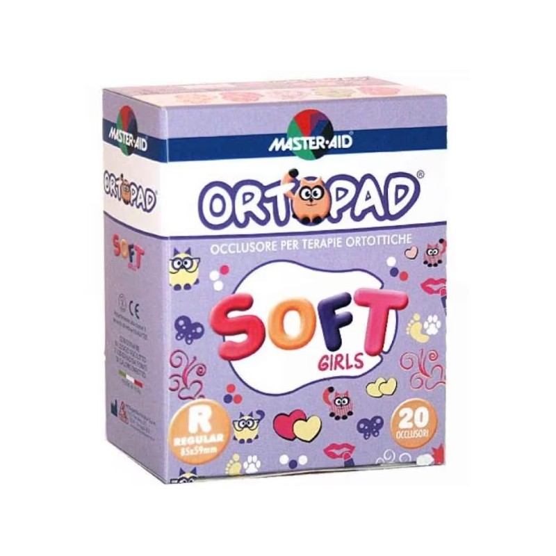 Pietrasanta Pharma Cerotto Oculare Per Ortottica Ortopad Soft Girls Regular 20 Pezzi