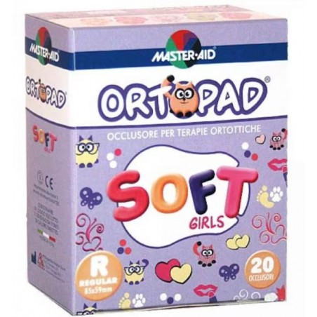 Pietrasanta Pharma Cerotto Oculare Per Ortottica Ortopad Soft Girls Regular 20 Pezzi