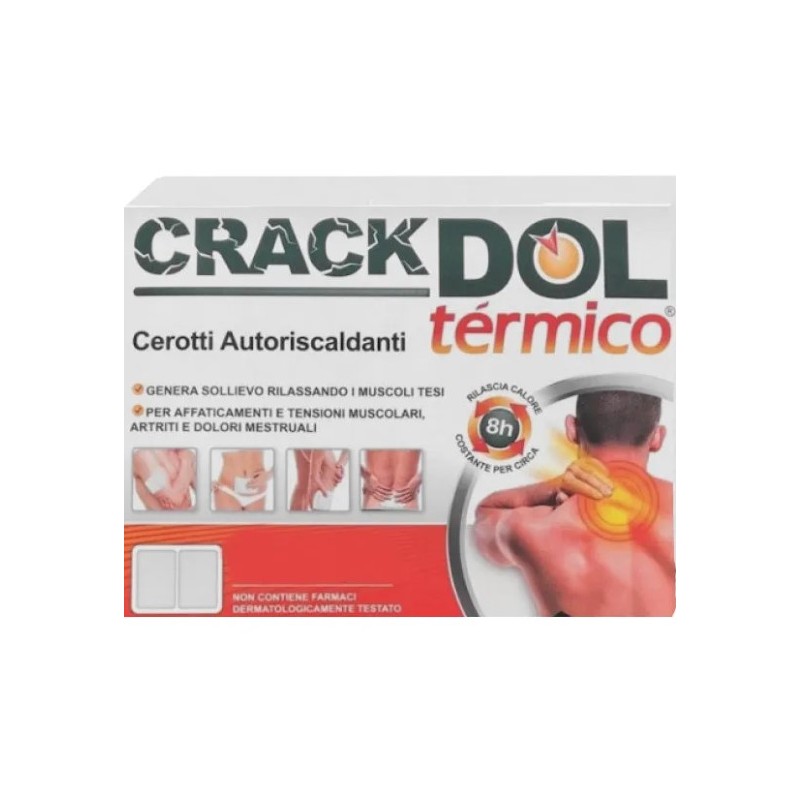 Shedir Pharma Unipersonale Crackdol Termico Cerotto Autoriscaldante 6 Pezzi