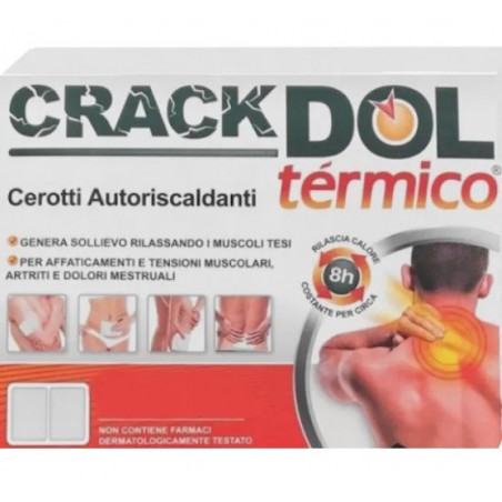 Shedir Pharma Unipersonale Crackdol Termico Cerotto Autoriscaldante 6 Pezzi