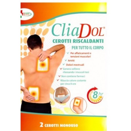 Budetta Farma Cliadol Cerotti Autoriscaldanti Schiena 2 Pezzi