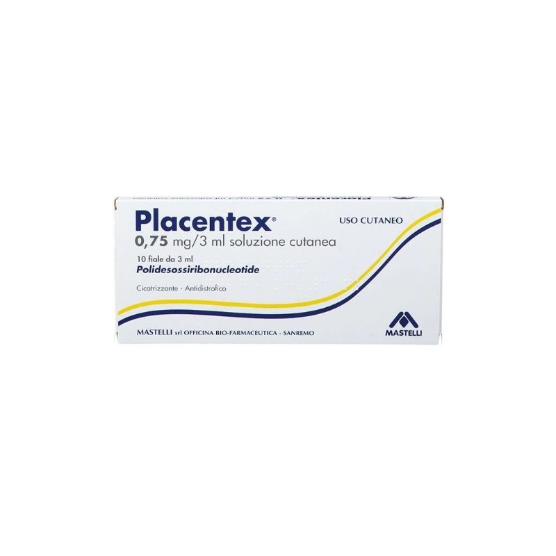 Mastelli Placentex 0,75 Mg/3 Ml Soluzione Cutanea Polidesossiribonucleotide