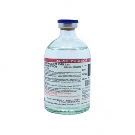 Sodio Cloruro Galenica Senese 0,9% Soluzione Per Infusione 250 ml