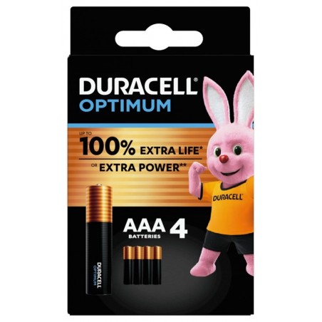 Duracell Italy Duracell Optimum Aaa B4 8 Pezzi