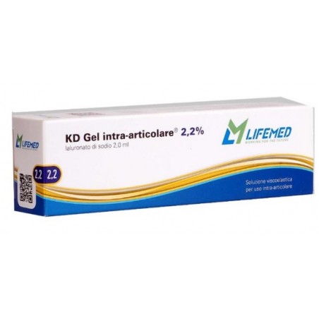 Life Med S Kd Gel Intra-articolare 2,2% Ialuronato Di Sodio 2 Ml