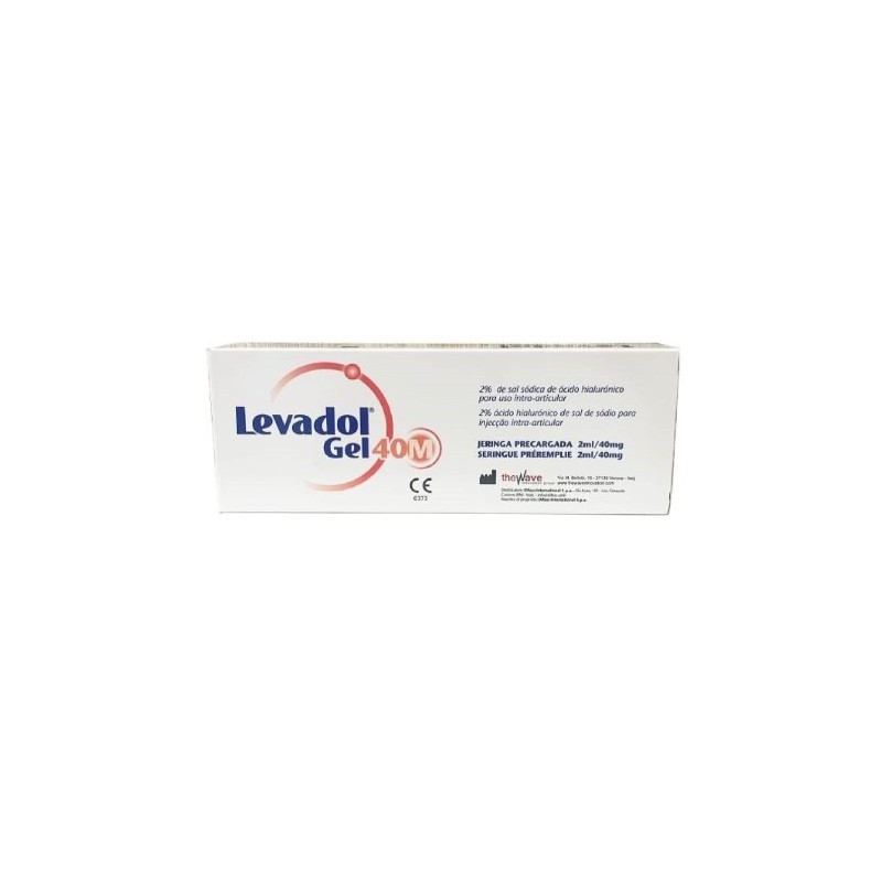 Difass International Levadol Gel 40m Siringa 2 Ml/40 Mg Acido Ialuronico Sale Sodico