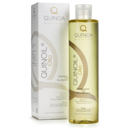 Italpharma Torino Quinoa Quinoil Olio Detergente Per Pelli Delicate 200 Ml