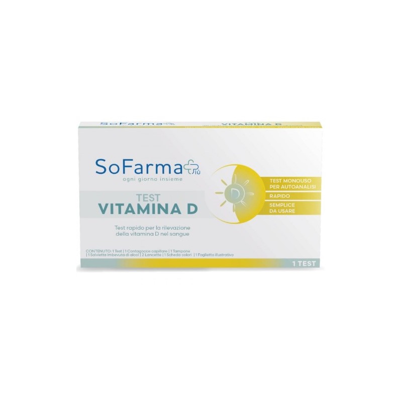 So. Farma. Morra Test Autodiagnostico Vitamina D 1 Pezzo Sofarmapiu'