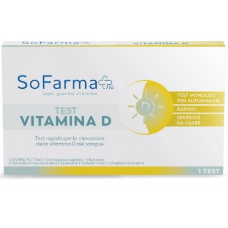 So. Farma. Morra Test Autodiagnostico Vitamina D 1 Pezzo Sofarmapiu'