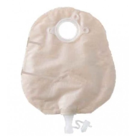 Convatec Natura+ Sacca Per Urostomia Con Flangia Tubicino Di Scarico Soft Tap Trasparente Con Telino Di Rivestimento Lato Cute T