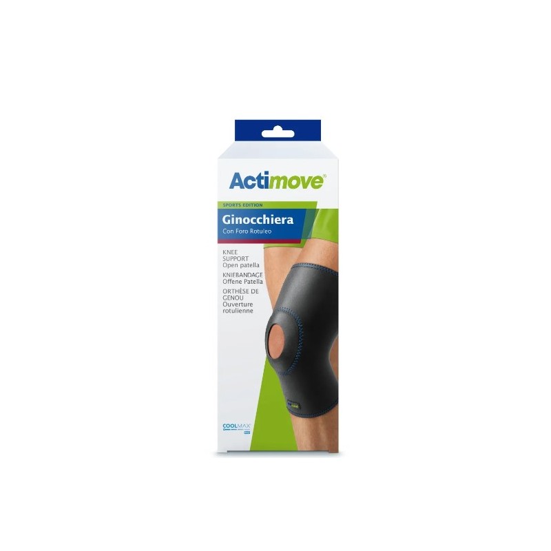 Essity Italy Actimove Sports Edition Ginocchiera Con Foro Rotuleo S