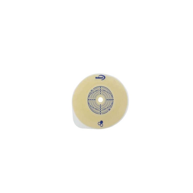 Teleflex Medical Placca Piana Aurum2 Ritagliabile Diametro 13-50 Mm Flangia 55 Mm 5 Pezzi