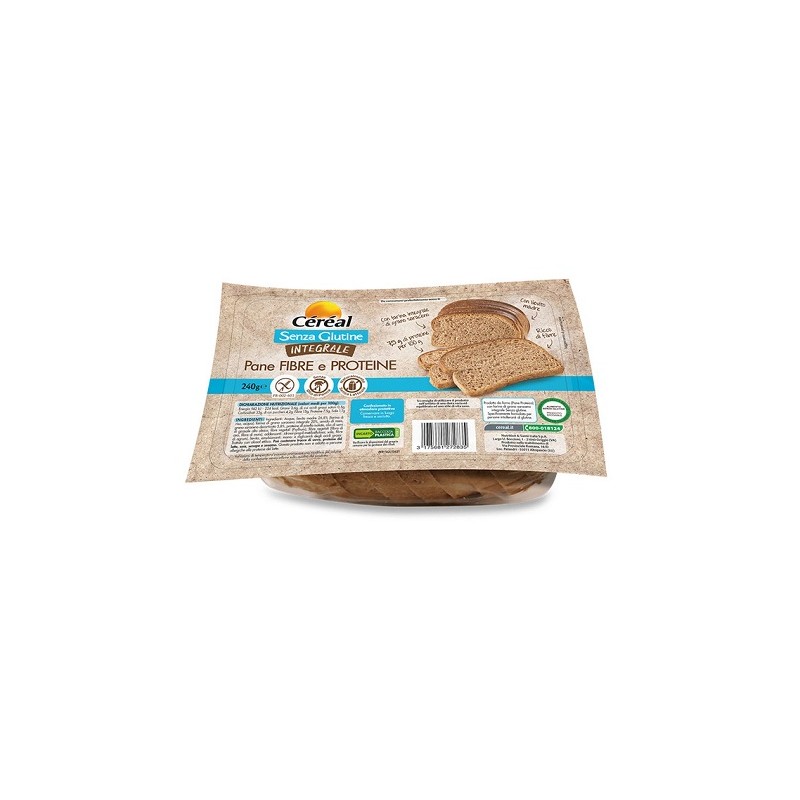 Nutrition & Sante' Italia Cereal Pane Fibre Proteine 240 G