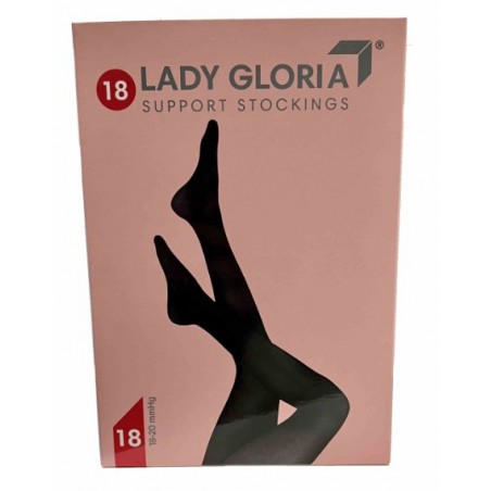 Gloria Med Lady Gloria 18 Gambaletto Punta Aperta Miele Taglia 2 1 Paio