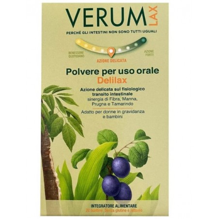 Euritalia Pharma Verum Delilax 20 Bustine 80 G