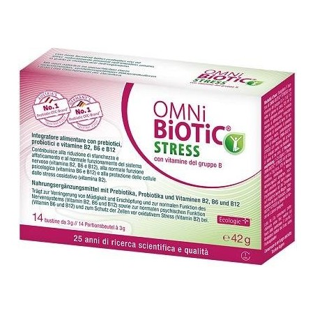 Institut Allergosan Gmbh Omni Biotic Stress Vitamine Gruppo B 14 Bustine Da 3 G