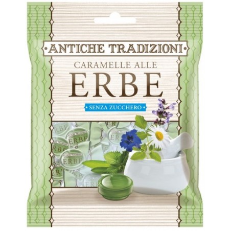 Perfetti Van Melle Italia Antiche Tradizioni Caramelle Alle Erbe Bio 60 G