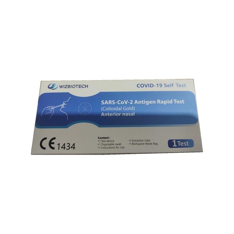 Dpi Medical Solution Test Antigenico Rapido Covid-19 Wizbiotech Autodiagnostico Rilevazione Qualitativa Antigene Sars-cov-2 In T