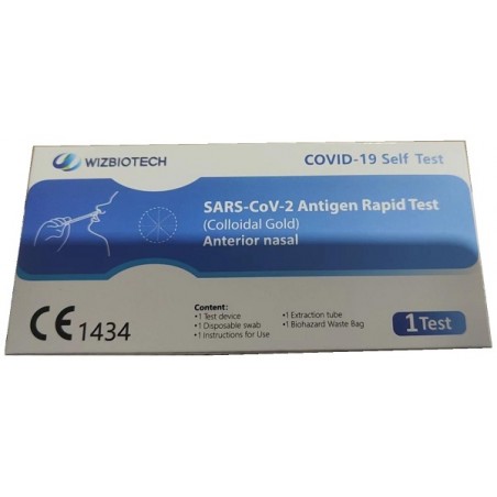 Dpi Medical Solution Test Antigenico Rapido Covid-19 Wizbiotech Autodiagnostico Rilevazione Qualitativa Antigene Sars-cov-2 In T