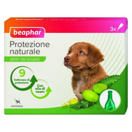 Beaphar B. V. Protezione Nat Spot On Cucciolo 3 Pipette Da 1 Ml