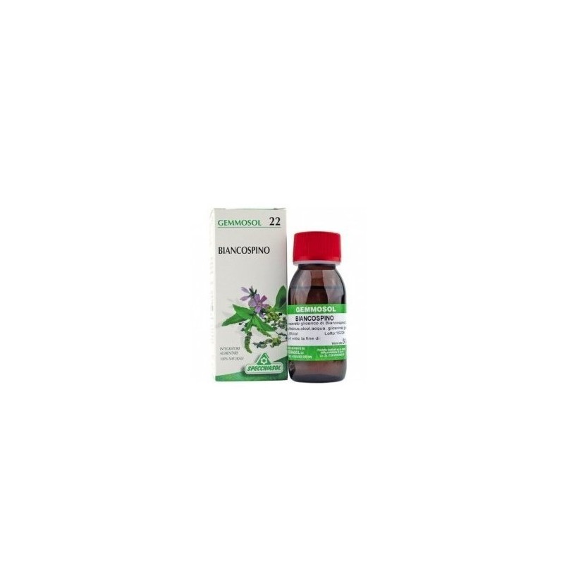 Specchiasol Gemmosol 22 Biancospino 50ml