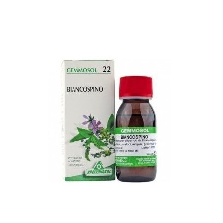 Specchiasol Gemmosol 22 Biancospino 50ml