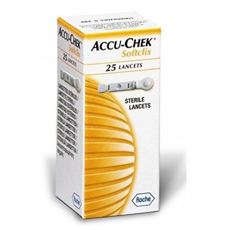 Roche Diabetes Care Italy Lancette Pungidito Accu-chek Softclix 25 Pezzi