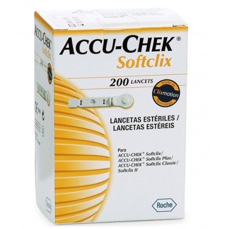 Roche Diabetes Care Italy Lancette Pungidito Accu-chek Softclix 200 Pezzi