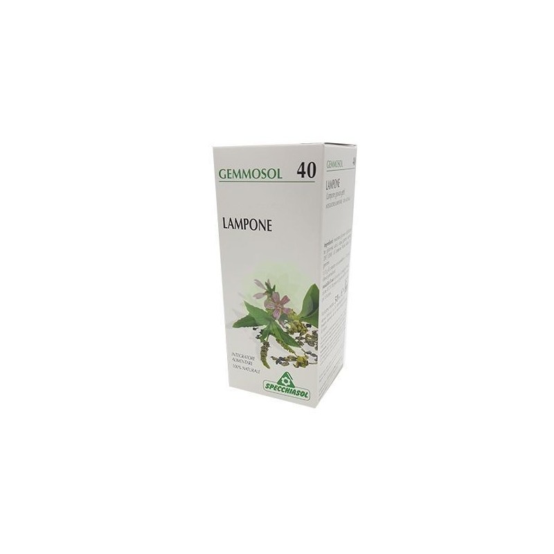 Specchiasol Gemmosol 40 Lampone 50ml