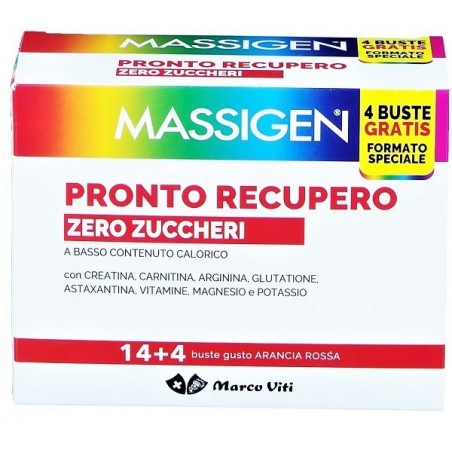 Marco Viti Farmaceutici Pronto Recupero Zero Zucchero 14 Bustine + 4 Bustine