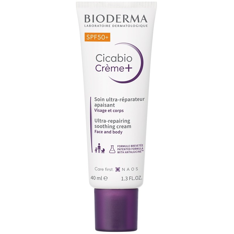 Bioderma Cicabio Creme+ Spf50 40 Ml