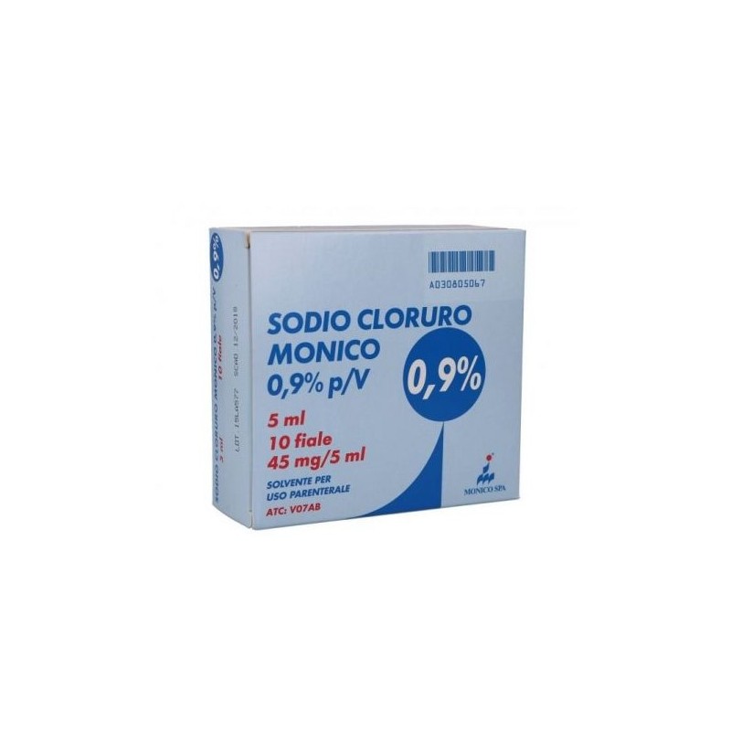 Sodio Cloruro Monico 0,45% Soluzione Per Infusione 0,9% Soluzione Per Infusione 3% Soluzione Per Infusione 5% Soluzione Per I