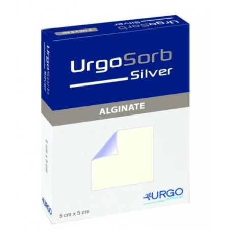 Urgo Medical Italia Medicazione Antibatterica Urgosorb Silver 5x5cm 10 Pezzi