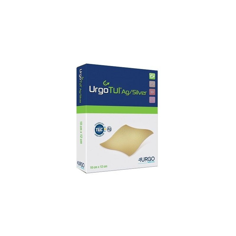 Urgo Medical Italia Medicazione Sterile Urgotul Ag/silver 10x12 Cm 5 Pezzi