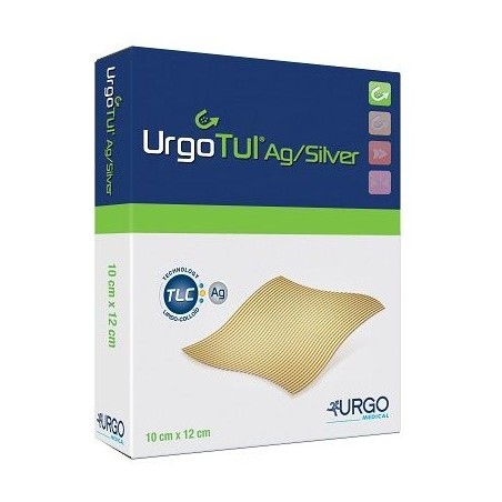 Urgo Medical Italia Medicazione Sterile Urgotul Ag/silver 10x12 Cm 5 Pezzi