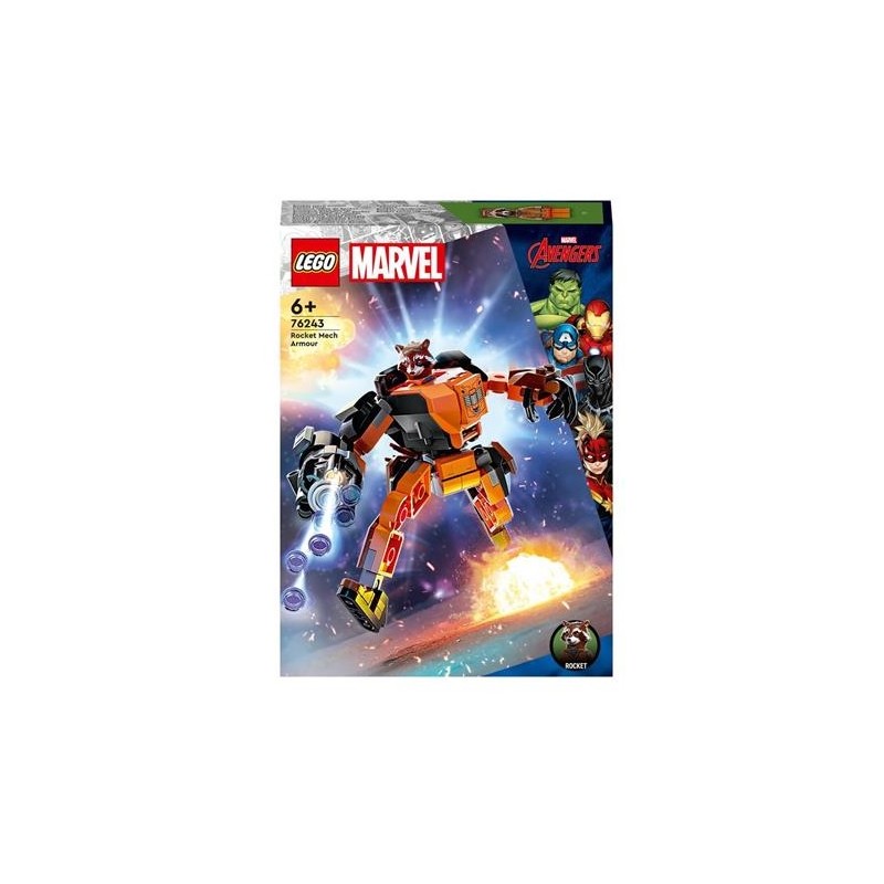 Lego Super Heroes Marvel Armatura Mech Rocket