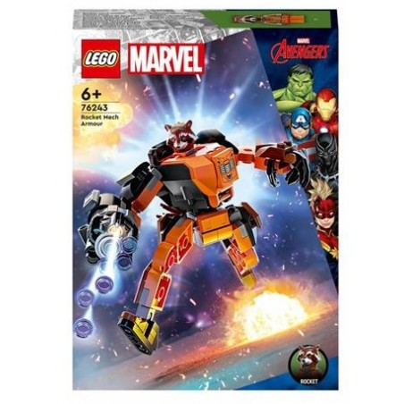 Lego Super Heroes Marvel Armatura Mech Rocket