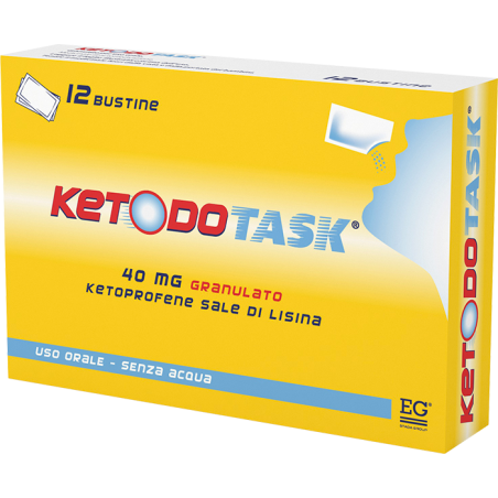 Ketodotask 40 Mg Granulato Ketoprofene Sale Di Lisina 12 bustine