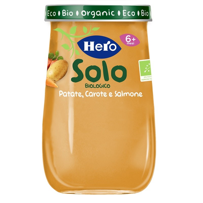 Hero Baby Omogeneizzato Salmone Verdure 190 G