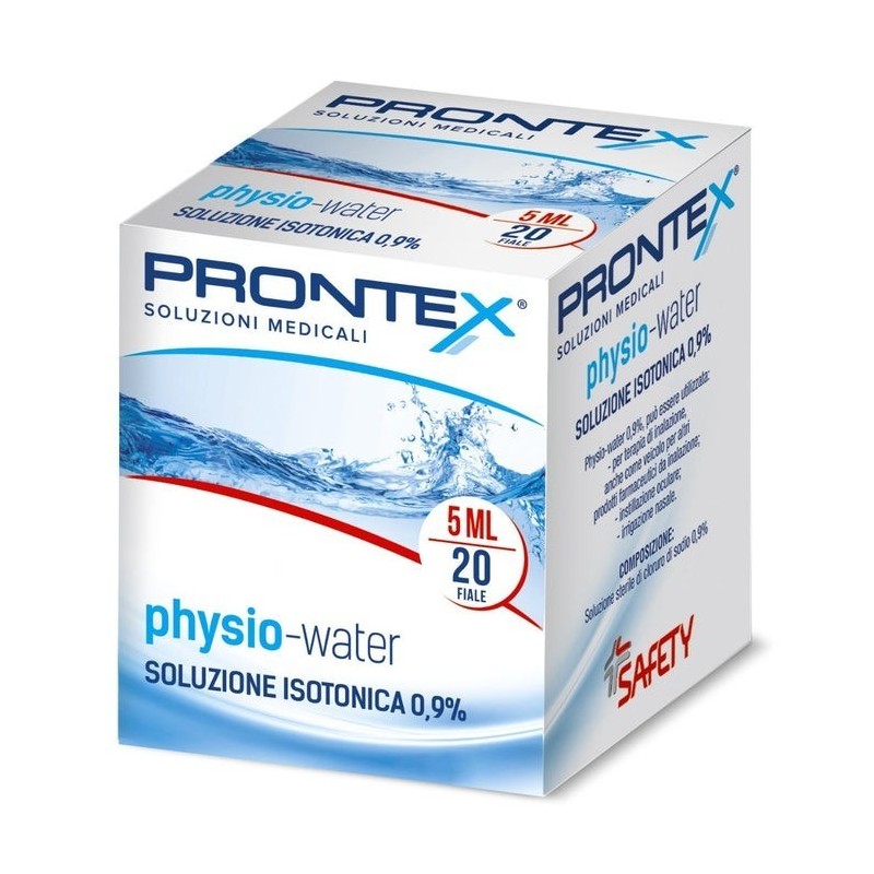 Safety Isotonica Physio-water 20 Fiale 2,5 Ml