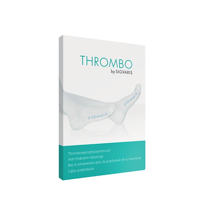 Thrombo Monocollant sinistra Corto Punta Aperta Bianco M