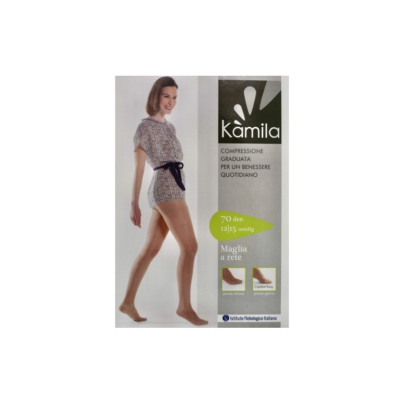 Ca-mi Kamila Comfort Easy Collant Maglia Rete 70 Denari Playa 5